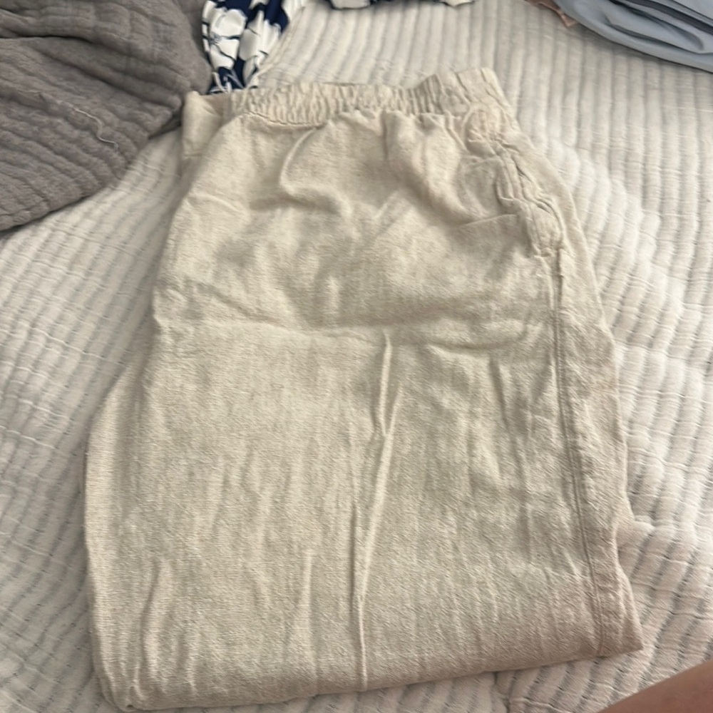Old Navy Tan Wide Leg Jumpsuit with Relaxed Fit